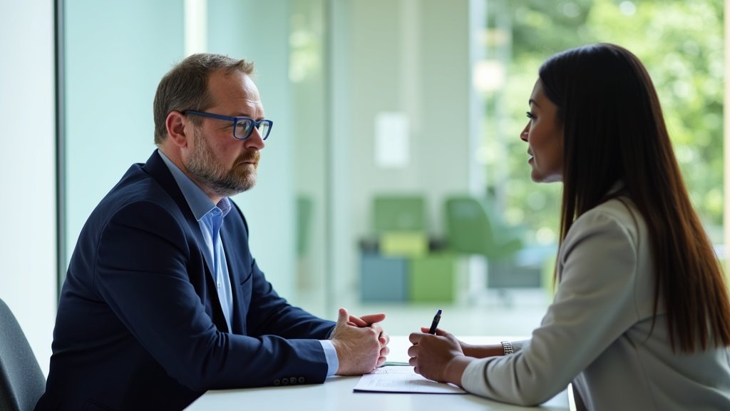 Senior leadership decision support in complex sales and transformation contexts, focusing on trade-offs, accountability, and momentum.